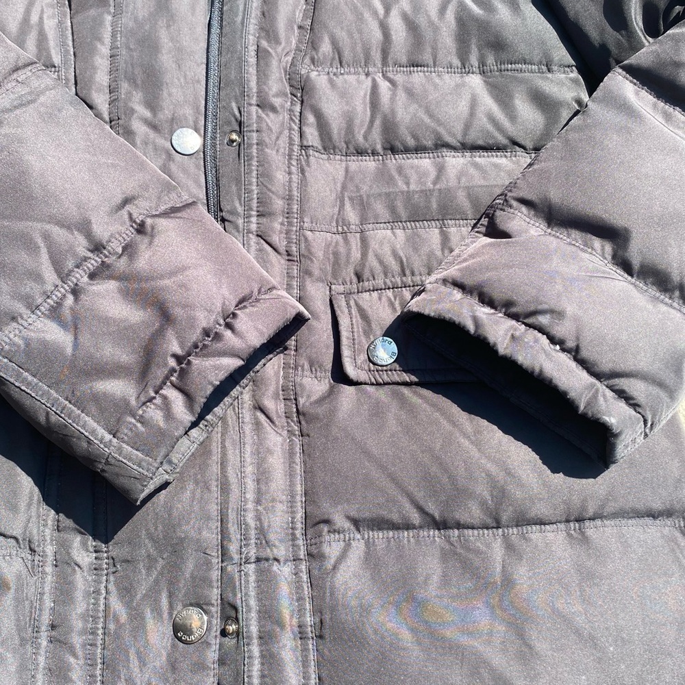 Bianca Nygard Down Puffer Parka Black size women’s Medium - Picture 3 of 10